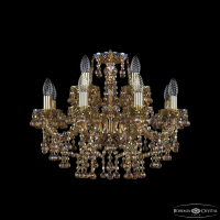 Подвесная люстра Bohemia Ivele Crystal 1409/8+4/195 G M777
