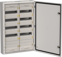 TITAN 5 Корпус металлический ЩРн-120 (2х60) 835х570х140 IP54 сер IEK TI5-50-N-2X060-54-7035