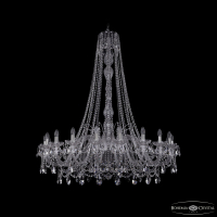 Подвесная люстра Bohemia Ivele Crystal 1411/20/460/h-151 Ni