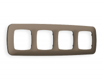 Рамка четырехместная Ambrella Volt Ecta OF140634