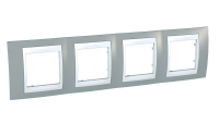 Рамка 4-постовая Schneider Electric Unica Хамелеон MGU6.008.865