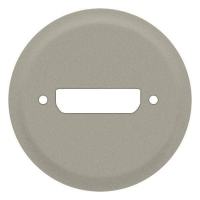 Лицевая панель Legrand Celiane розетки аудио/видео HD15 титановая 068515