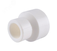 Муфта переходная ВН 50 х 25 полипропиленовая PPR белая Valfex 10005025