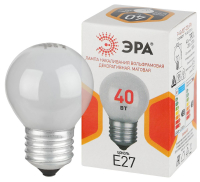 Лампа накаливания Эра P-40-E27-230-FR шар Б0066392 ЭРА