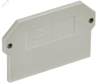 Заглушка для CTS-DT 4мм2 серая IEK YCT15-04-K03-004-ZGL