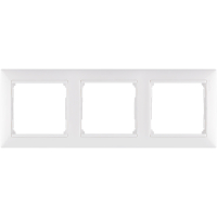 VALENA Рамка 3 поста горизонтальная белая Legrand/Daccord 774453
