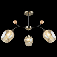 Люстра на штанге Reluce 02009-0.3-03 AB+BK