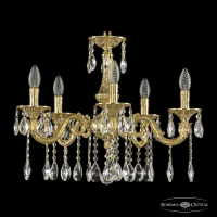 Подвесная люстра Bohemia Ivele Crystal Florence 71101/5/175 A G