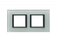 Рамка 2-постовая Schneider Electric Unica Class MGU68.004.7C3