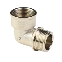 Угольник НВ 1/2' с упором, никелированный MVI BF.535.04