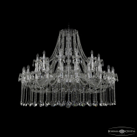 Подвесная люстра Bohemia Ivele Crystal 1413/24+12/530 Ni