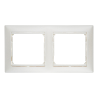 VALENA Рамка 2 поста горизонтальная жемчужная Legrand 770472