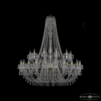 Подвесная люстра Bohemia Ivele Crystal 1403/24+12/530/h-160 G