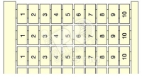 Маркировка вертикальная RC610 10х(41...50) TE Connectivity (Entrelec,Tyco) ENT1SNA233045R2100