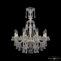 Подвесная люстра Bohemia Ivele Crystal 1409/8/195/XL-68 G