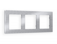 Рамка трехместная Ambrella Volt Platos AF550103