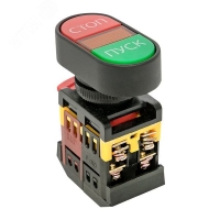 Кнопка APBB-22N Пуск-Стоп овальная 220В EKF pbn-apbb-o