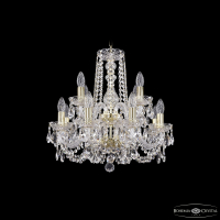Подвесная люстра Bohemia Ivele Crystal 1402/8+4/160/2d G