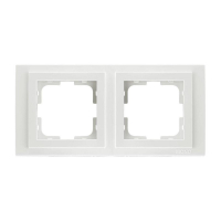 Рамка 2 пост Mono Electric Despina белый 102-190000-161