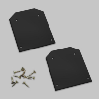 Торцевая заглушка (комплект) IMEX Smart line IL.0050.3305-BK