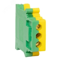 Клеммная колодка винтовая 16 UT земля EKF scr-ut-16-pe