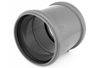 Муфта двухраструбная 110 мм с перегородкой Valfex 20105110