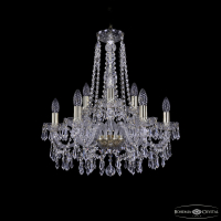 Подвесная люстра Bohemia Ivele Crystal 1403/6+3/195/h-60 G