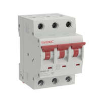 Выключатель автоматический трехполюсный 10А C MD63S-3PC10 4.5кА DKC