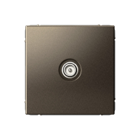 ARTGALLERY TV ТВ розетка проходная 4DB, механизм, мокко Systeme Electric GAL000692