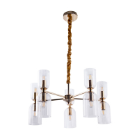 Подвесная люстра Arte Lamp Charm A1623LM-10GO