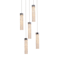 Подвесной светильник Delight Collection MD24030028-5A chrome/clear