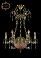 Подвесная люстра Art Classic 31.51.6.CK125SP.250SP.G.Sp.Amber.White.1D ArtClassic