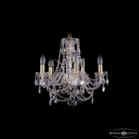 Подвесная люстра Bohemia Ivele Crystal 1411/5/160 G Leafs