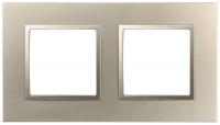 Рамка для розеток и выключателей на 2 поста Эра 14-5012-04 Б0060579