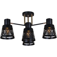 Потолочная люстра Reluce 06074-3.3-04 BK+FG