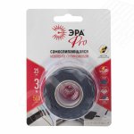 Изолента PRO PROSS25 силиконовая самослипающаяся 25 мм х 3 м черная ЭРА Б0052254