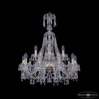 Подвесная люстра Bohemia Ivele Crystal 1403/10+5/240/XL-80 G