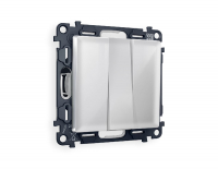 Комплект механизма 3-кл выключателя Ambrella Volt Alfa MA405010