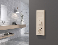 Комплект механизма электрической розетки 2USB С+C 20W с/з на винтовых зажимах 16A-250V Alfa Бежевый матовый Quant Ambrella Volt MA330510 (AP3305, VM165)