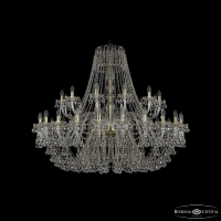 Подвесная люстра Bohemia Ivele Crystal 1409/24+12/530 G