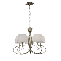 Подвесная люстра Mantra Mara Antique Brass 1621