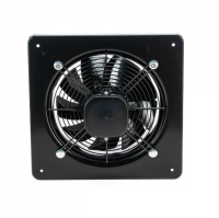 Вентилятор осевой нагнетающий YWF4E-400B-B0 220В с настенной панелью ESQ 03.06.301683