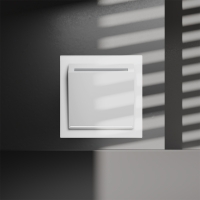 Выключатель встраиваемый Voltum S70 карточный 16А, (белый матовый) VLS010702