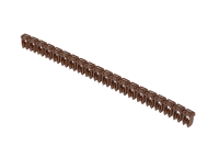 Маркер открытого типа KE 1.5-2.5мм2 символ '1' (500шт/упак) IEK UMK-KE2-1