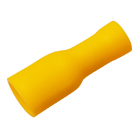 Клемма плоская полностью изолир РППи-м 6.0-(6.3) РпИмп 5.5-6-0.5 гнездо 6.6 мм 4-6 кв мм, REXANT 08-0651