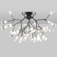 Потолочная люстра Natali Kovaltseva GRACE 75126/36С BLACK