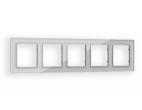 Рамка пятиместная Ambrella Volt Platos AF330405