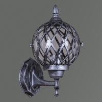 Уличный настенный светильник Reluce 09018-0.2-001SW BKSL