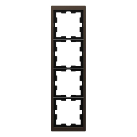 Рамка 4-постовая Schneider Electric Merten D-Life MTN4040-6552