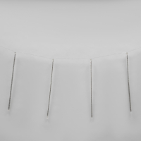 Занавес светодиодный фигурный Падающие звезды соединяемый 2.4х0.3м 8 подвесов 144 светодиода Синий свет Провод прозрачный ULD-E2403-144/DTK BLUE IP44 METEOR Uniel 11120